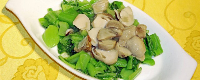 草菇芥蓝怎样做 草菇芥蓝的烹饪技巧