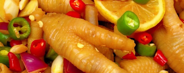网红柠檬鸡爪的简单制作技巧 柠檬鸡爪怎样做