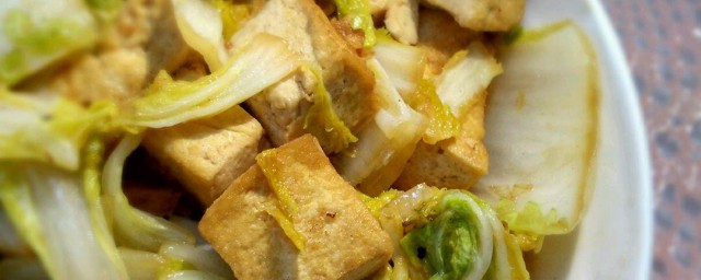 白菜豆腐炒肉 制作白菜豆腐炒肉的技巧