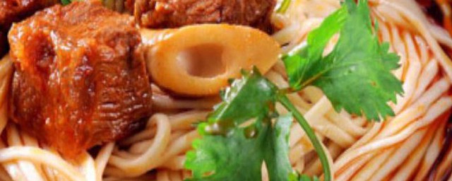 牛肉拉面 牛肉拉面的制作方法