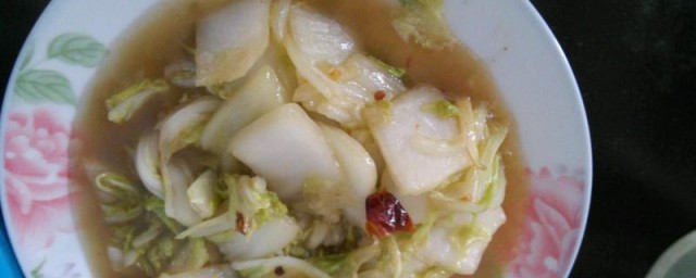 肉片炖白菜心的做法 肉片炖白菜心怎样做