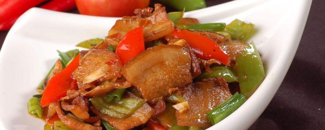 双椒回锅肉的做法 双椒回锅肉的做法简介