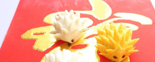 南瓜刺猬馒头的做法 刺猬南瓜馒头怎样做