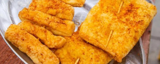 酸甜汁淋炸豆腐条 酸甜汁淋炸豆腐条的简单做法