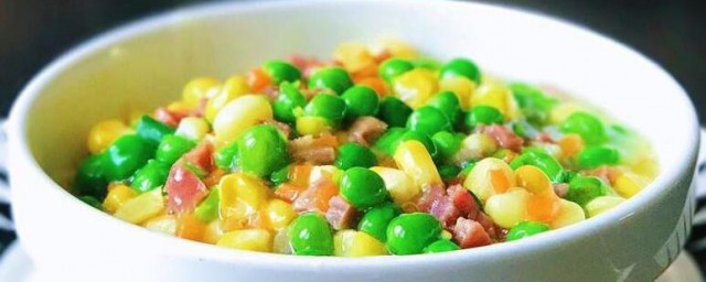 玉米豌豆沙拉 玉米豌豆沙拉怎么做