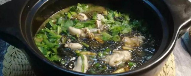紫菜海蛎豆腐汤 紫菜海蛎豆腐汤的家常做法