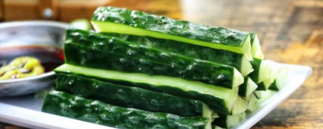 芥味黄瓜 芥味黄瓜简单做法