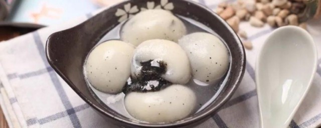 爆浆流沙黑芝麻汤圆这样做 这爆浆流沙黑芝麻汤圆做法