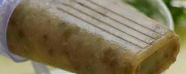 自制绿豆冰棍 绿豆冰棍的做法