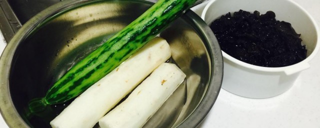 用黄瓜山药如何做道主食 山药炒黄瓜的做法