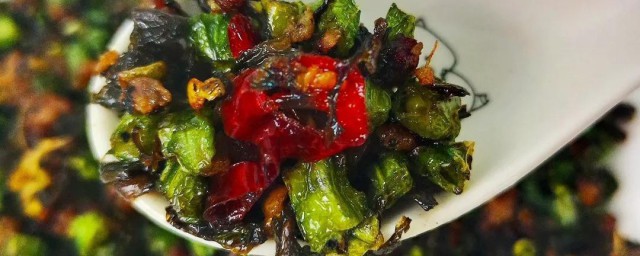 四季豆炒榄菜肉末 如何做四季豆炒榄菜肉末