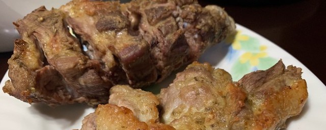新疆馕坑肉用烤箱怎样做 烤箱版简易新疆馕坑肉做法