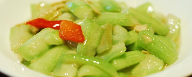 肉炒丝瓜片 制作肉炒丝瓜片的技巧