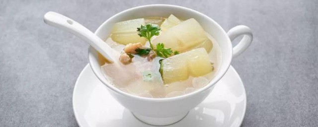 瑶柱猪肉冬瓜盅 瑶柱猪肉冬瓜盅做法简介