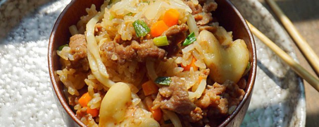 牛肉焖饭的做法 怎样制作牛肉焖饭