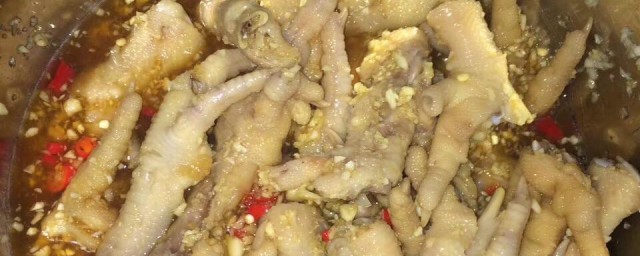 腌酸鸡脚 怎样制作腌酸鸡脚