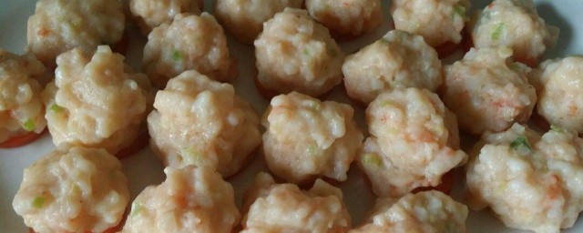 苁蓉虾球 苁蓉虾球做法简单简介