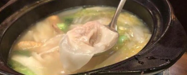 砂锅云吞翅 砂锅云吞翅怎样做