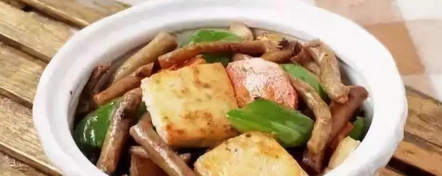 茶树菇豆腐 如何做茶树菇豆腐