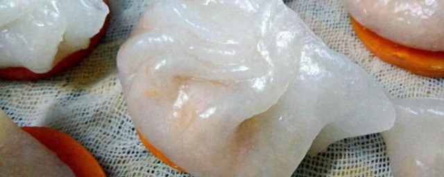 紫水晶虾饺 紫水晶虾饺的做法