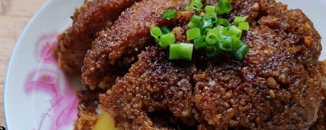 粉蒸羊肉 粉蒸羊肉的做法简介