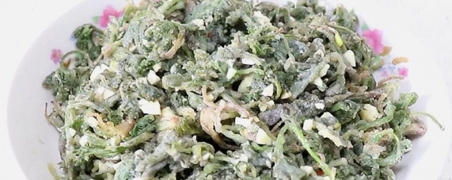 家庭自制蒸白蒿做法 如何做蒸白蒿
