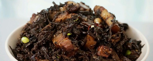 梅干菜烧肉 梅干菜烧肉的家常做法
