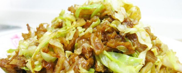 炒饼丝的做法 怎样做炒饼丝