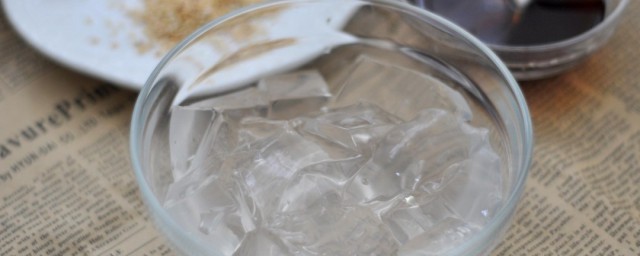 速食白凉粉是怎样做的 白凉粉的简单做法