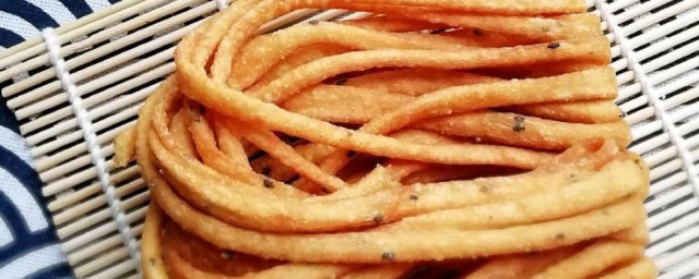 青海馓子的做法和配方 青海馓子的做法