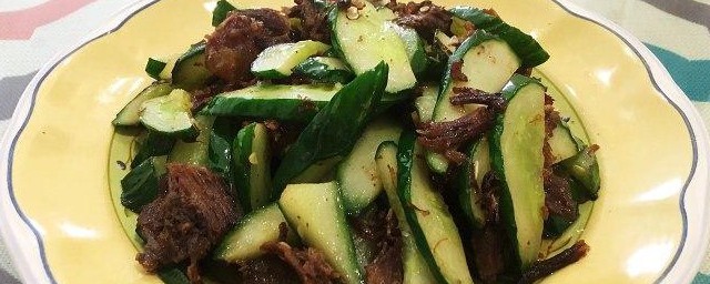 牛肉炒黄瓜的做法 怎样做牛肉炒黄瓜