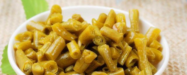 腌肉豆角的腌制技巧 腌肉豆角的腌制技巧与次序