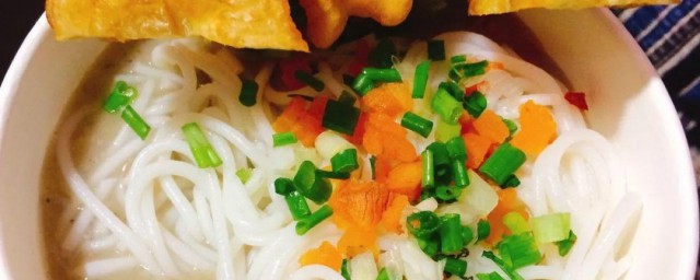 鲜鱼煳汤粉的做法 鲜鱼糊汤粉的地道做法