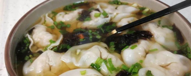 馄饨的家庭制作技巧 馄饨的做法次序