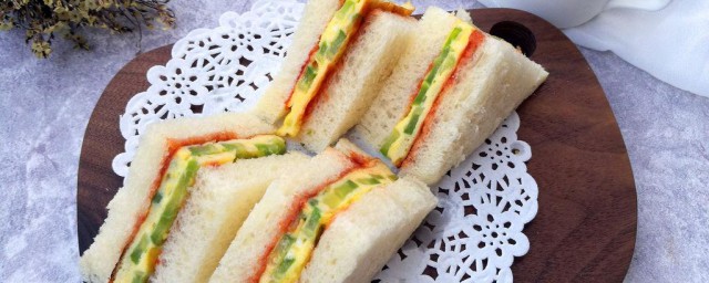鸡蛋三明治制作技巧 鸡蛋三明治制作技巧简介
