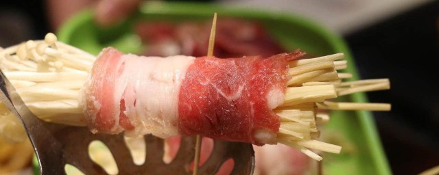 金菇肥牛卷做法步骤 金菇肥牛卷怎么做
