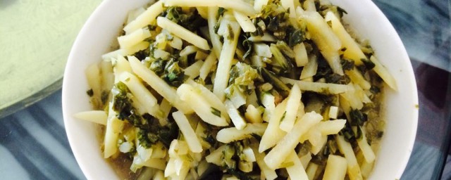 腌制酸菜土豆的技巧 腌制酸菜土豆做法