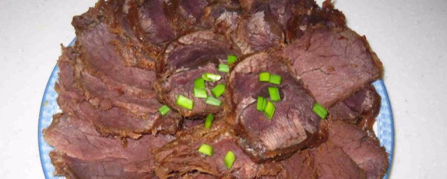 山东酱牛肉的腌制技巧 酱牛肉的做法教程