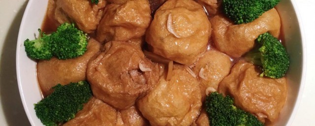 面筋酿肉丸如何做 面筋酿肉丸的制作方法