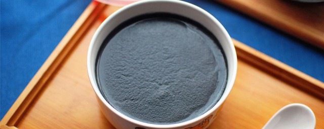 小米芝麻糊制作要领 小米芝麻糊做法