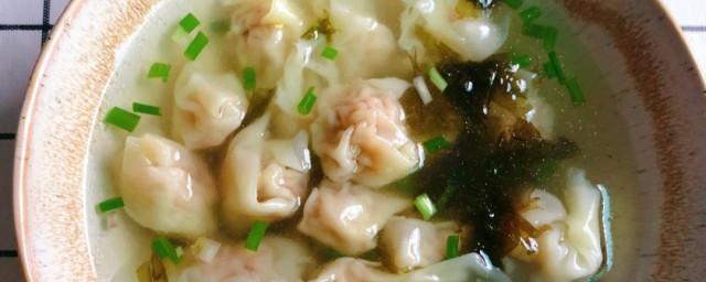 口蘑鲜肉馄饨怎样做 口蘑鲜肉馄饨做法简介