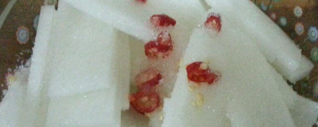 酸甜的水果萝卜是怎么做的 如何制作酸甜的水果萝卜