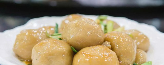 芋头鱼丸制作技巧 烧鱼丸芋头的做法