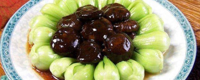 青菜烧香茹怎么做 制作青菜烧香菇的方法