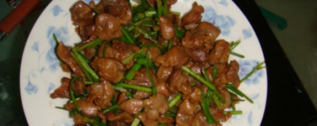 鸡胗拌香菜怎样做 鸡胗拌香菜做法简介