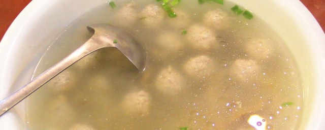 清水肉丸的做法和配方 怎么做清水肉丸