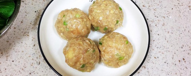 天津虎眼丸子的做法和配方 怎样做天津虎眼丸子