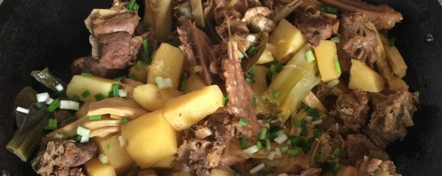 鹅焖土豆的做法秘诀 怎么制作鹅焖土豆
