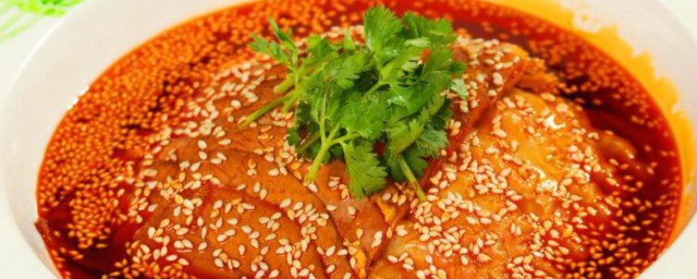 红油牛肉片 红油牛肉片怎样做