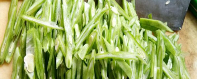 三丝豇豆 三丝豇豆的制作要领